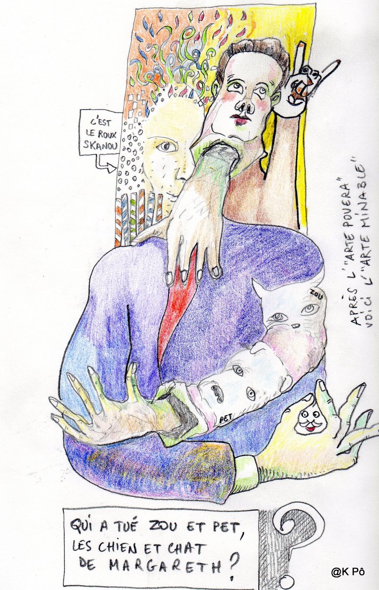 Pistoletto, l' »arte povera » au Louvre, LPKI les petits crobards au placard !