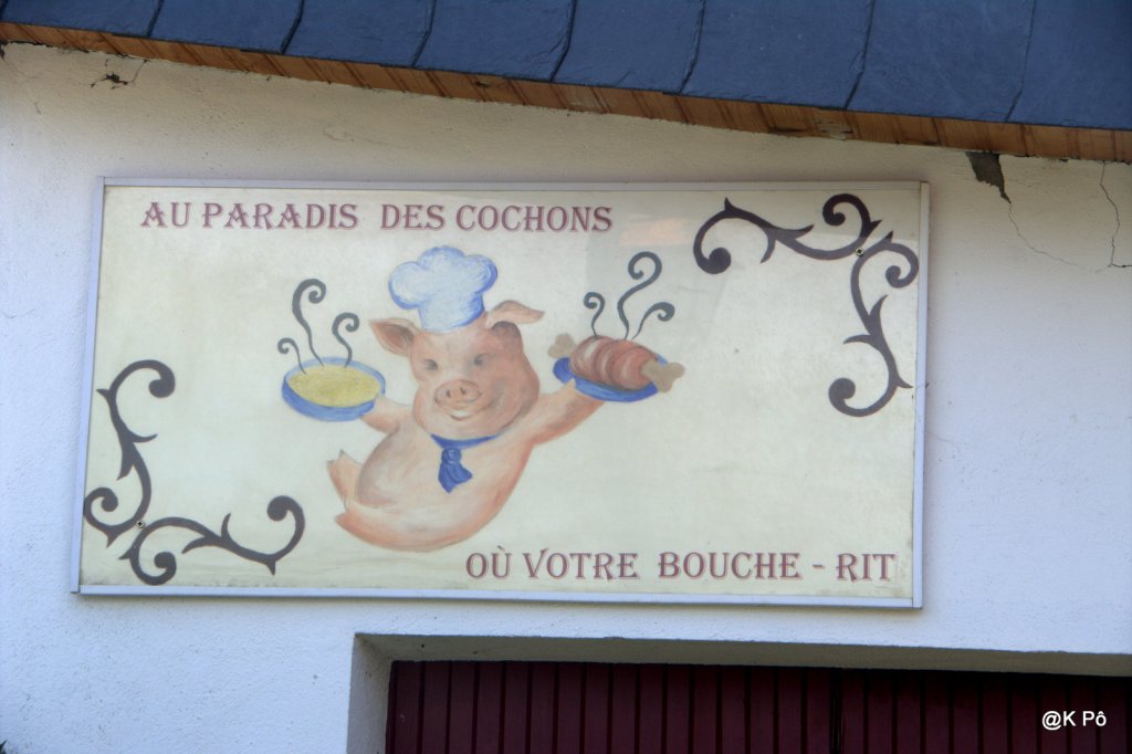 cochon dodu à Oloron et poésie à la Tristan Derême