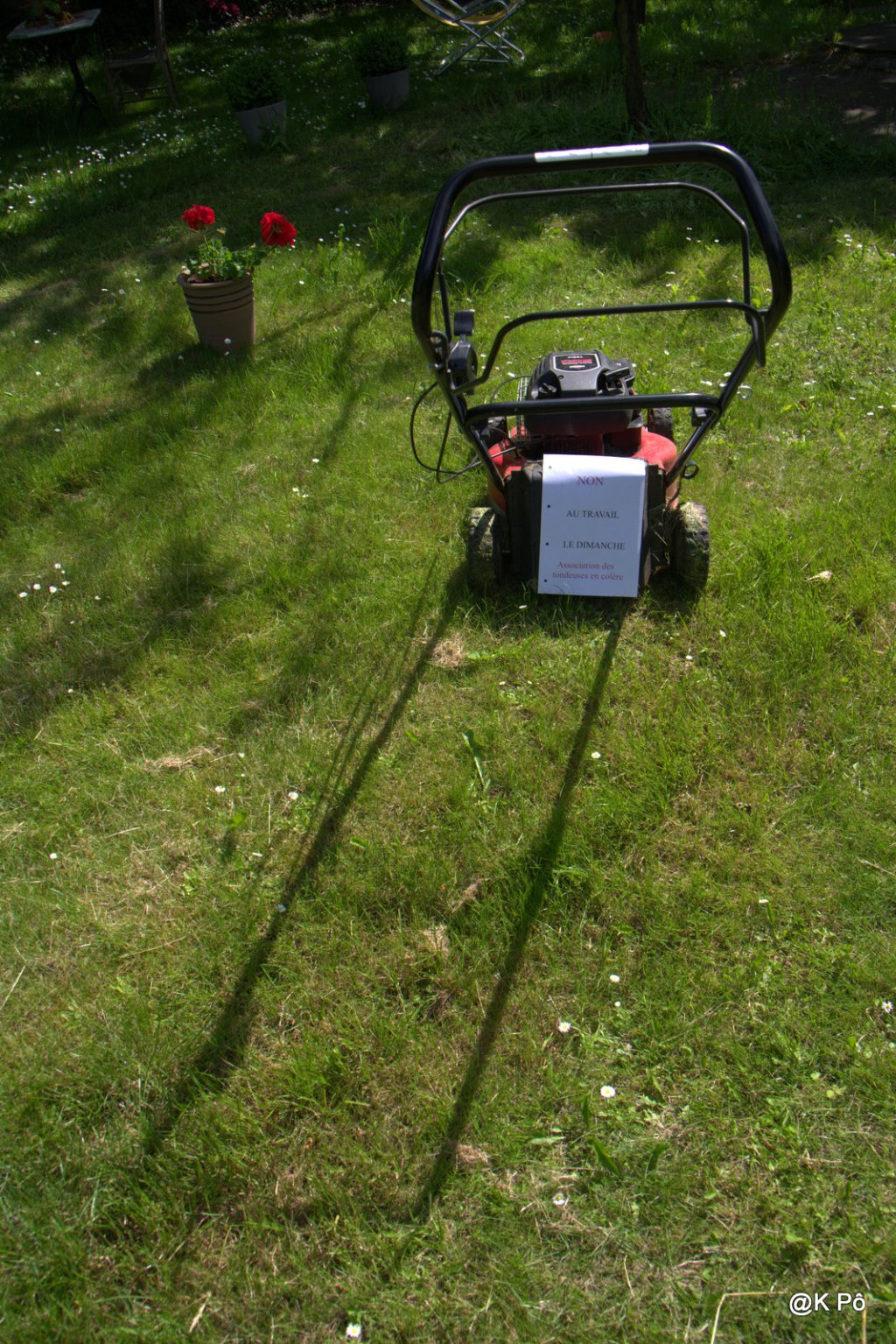 Mouvement de grève chez les tondeuses à gazon