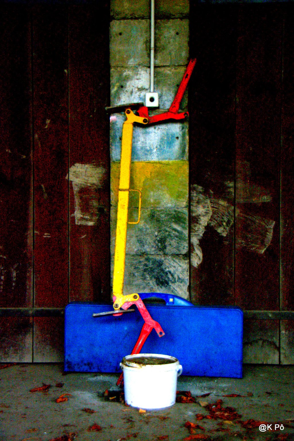 variations sur un pose bordures, machine à soulever cent kilos d&rsquo;imagination (à&nbsp;deux)