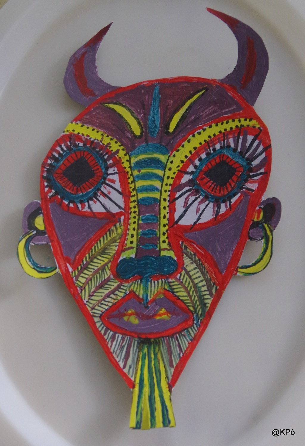 les masques de Chinette (pour les petits&nbsp;enfants)