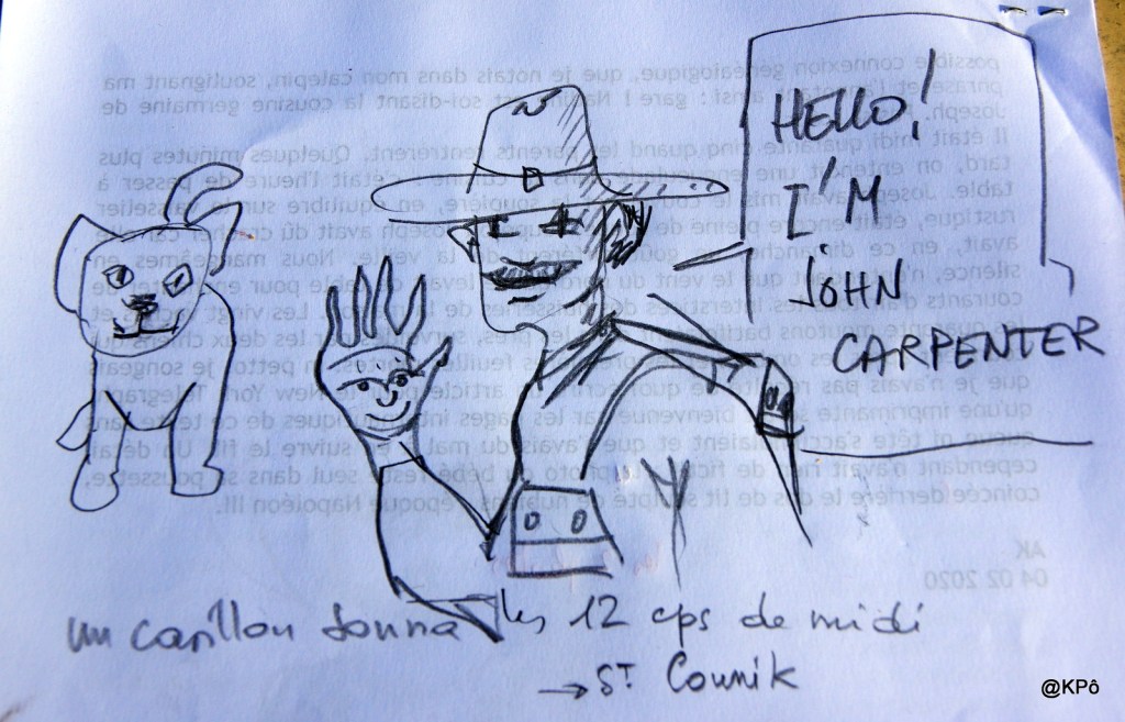 Les trois maris de Rosa, (une interview de John Carpenter) (épisode 1)