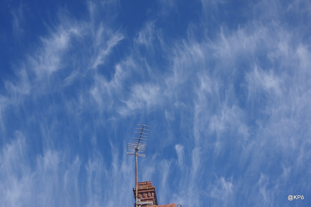 Un petit mot écrit sur un cumulo-nimbus venu du&nbsp;Groenland.